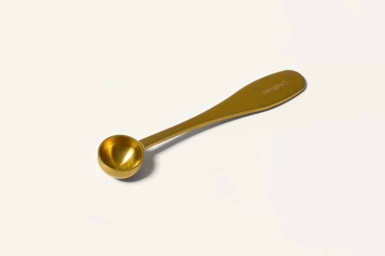 Genshō gold matcha kaşığı